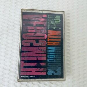 Aerosmith cassette tape Done With Mirrors 1985